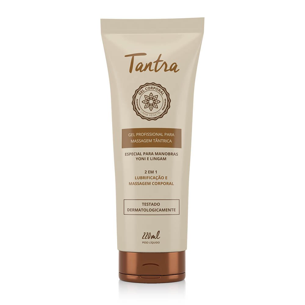 Tantra Gel P Massagem Tantrica 220ml A Sós Donna Boutique Sensual 8401